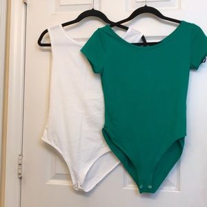 2 F21 Bodysuits